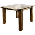 thumbnail image 3 of Homestead Collection 4 Post Dining Table, w/ Two 18" Leaves, Stain & Clear Lacquer Finish, 3 of 3