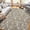 Brown, variant on GlowSol 2' x 6' Runner Rug Vintage Medallion Rugs Floral Rug Non-Slip Bedroom Area Rugs for Kitchen Hallway, Gray Beige