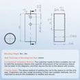 thumbnail image 5 of 500W Wind Turbine Generator, 12V Wind Turbine Kit, 3-Blade Wind Power Generator with MPPT Controller, Adjustable Windward Direction & 2.5m/s Start Wind Speed, Suitable for Home, Farm, RVs, Boats, 5 of 5