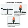 thumbnail image 3 of Vacemry Under $5 Watering System, 1/4 inch Mist Irrigation Kit with Tubing, Plant Misting Sprayer Nozzles, Garden Greenhouse Micro Sprinkler Setup, 3 of 8
