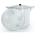 thumbnail image 2 of Vaporera Capacidad 50 Litros Aluminio Mueblemex Vaporera Aluminio 50 Litros, 2 of 2