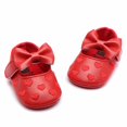 thumbnail image 2 of Emy Dola 2-Pairs Infant Baby Girls Mary Jane Flats Crib Shoes BowKnot Non-Slip Soft Sole Princess First Walkers Sneaker Wedding Dress Shoes, 2 of 8