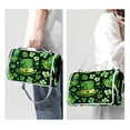 thumbnail image 3 of Saint Patrick's Day Canvas Beach Blanket Picnic Mat - Outdoor Oversized Sandproof Mat for Camping, Travel, and Beach Trips - Foldable and Portable - Large Size with Quick Dry Material, 3 of 6