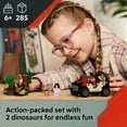 thumbnail image 4 of LEGO Jurassic World Raptor Off-Road Escape Dinosaur Toy - Building Playset with Dinosaur Action Figures, Jurassic World Toy for Boys & Girls, Ages 6+ - Gift for Birthdays - 76972, 4 of 9