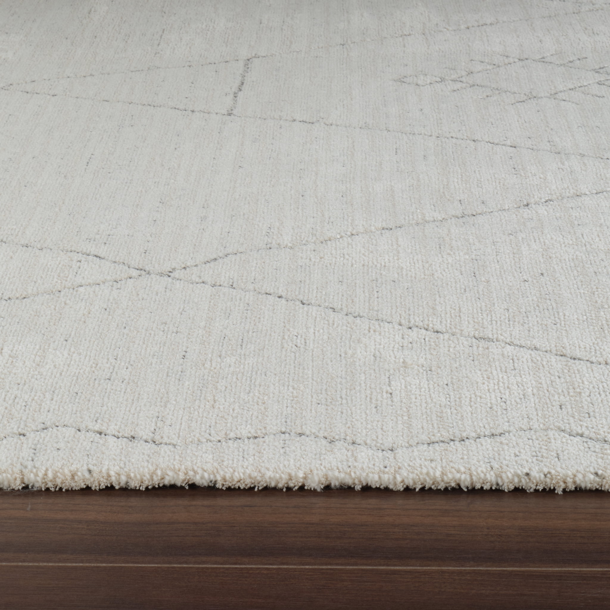 Rug Branch Casa Abstract Indoor Area Rug, Beige Cream, Boho - Living Room, Bedroom, Dining Room, and Kitchen