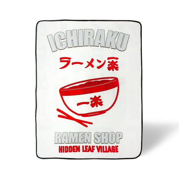 Naruto Ichiraku Ramen Couverture en Polaire / 45 x 60 Pouces
