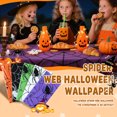 thumbnail image 3 of Halloween Tablecloth for Theme Party Decoration, Purple, 3 of 5