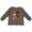 Charcoal Grey, variant on Squirrel Boys or Girls Long Sleeve Toddler T-Shirt