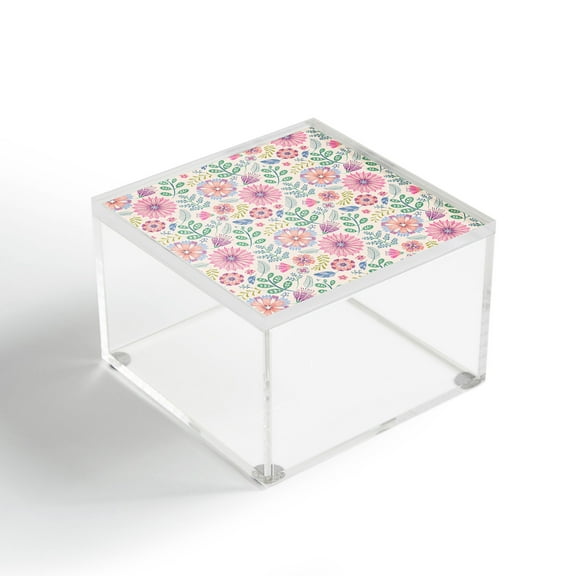 Society6 Pimlada Phuapradit Abby 4" x 4" Acrylic Box