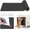 Black, variant on Cat Scratch Furniture Protector, 78.7"x15.7" Trimmable Self-Adhesive Cat Scratching Mat, Corner Couch Protector from Cat Claws, DIY Anti-Scratch Pad Rug for Sofa, Wall, Floor & Door, White