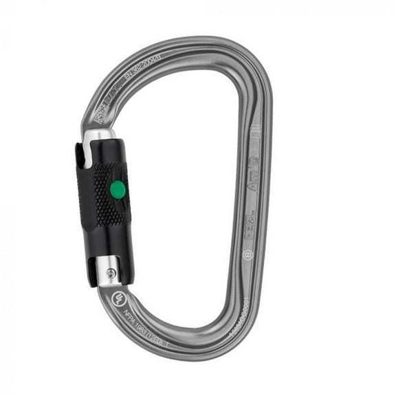 Petzl Am'D Ball-Lock Aluminum Carabiner M34A BL