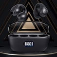 thumbnail image 1 of Audífonos estéreo Audífonos compatibles con Bluetooth para deportes al aire libre (negro) Kuymtek  Para estrenar, 1 of 6