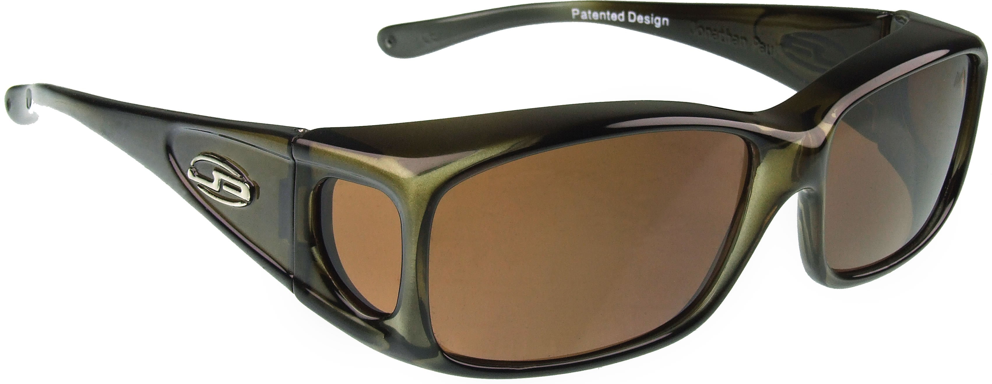 Fit Overs Sunglasses The Razor Collection Olive Charcoal Frame