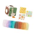 thumbnail image 4 of Caja de pañuelos para bebé, juguete, juego sensorial, juguete de clasificación, habilidades s finas, regalos, juguete para bebé para niño y niña, 4 of 9