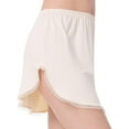 Women Half Slips for Under Dresses Underskirts Side Slit Lace Curved