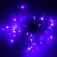 thumbnail image 4 of Battery Operated Purple Halloween Lights, 16ft 50 LED Clear Wire Fairy String Lights Waterproof, Twinkle Fairy Lights for Indoor Outdoor Xmas Wedding Party Festival Decorations, 4 of 5