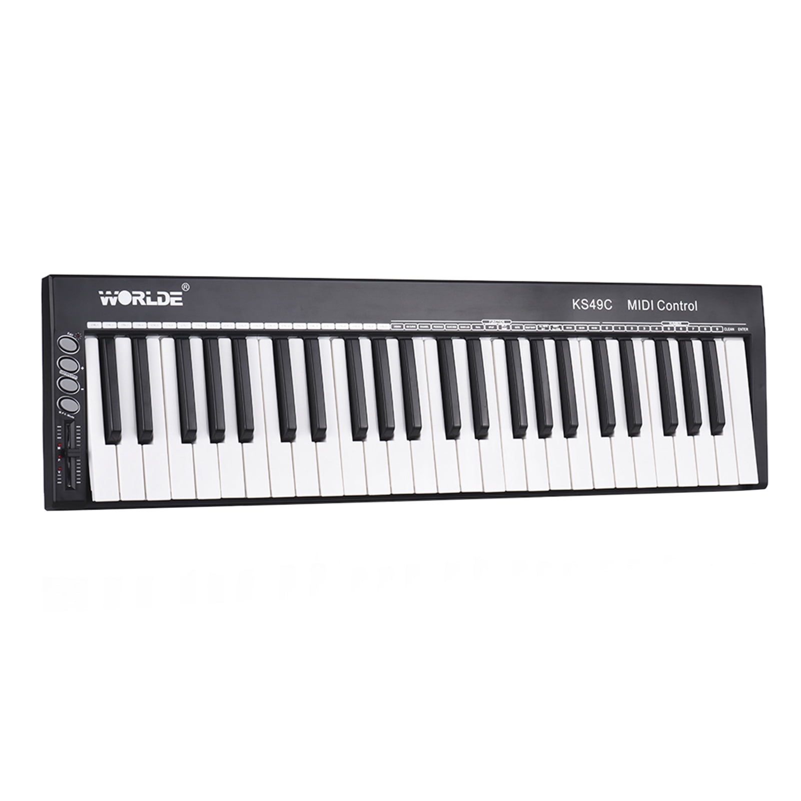 Buy WORLDE KS49C 49Key USB MIDI Keyboard Controller with 6.35mm Pedal