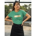 thumbnail image 2 of Just Before Sunrise Gold Foil T-Shirt Women -Image by Shutterstock, Female Large, 2 of 4