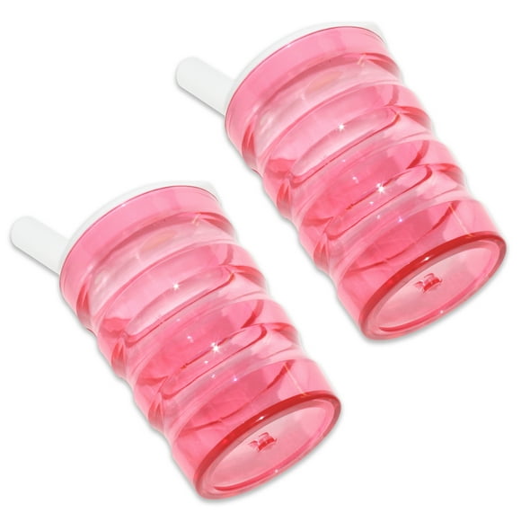 Long Spout Feeding Cup - Red - 2 Pack