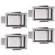 thumbnail image 1 of Mini cerradura de puerta de mini RV pequeña 4X RV Paddle Door Lock Camper -Acero inoxidable, 1 of 7