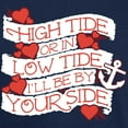 thumbnail image 3 of CafePress - Navy High Tide By Your Side Dark T Shirt - Men's Classic Graphic Cotton T-Shirt, 3 of 4