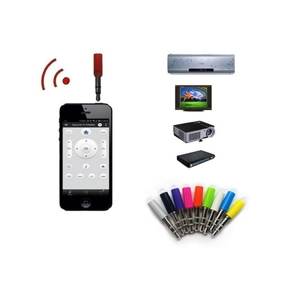 BRIGHTFUFU harmony remote Universal IR Controller Random Color Metal 1Pack
