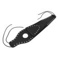 thumbnail image 2 of Fuel  Cover Bag, Simple PU Leather Oil  Bag Practical Durable  For XL 883 1200 48 For Motorcycle Silver Rivet Edge,Braided Rope Edge, 2 of 8