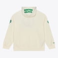 thumbnail image 2 of Men's Mitchell & Ness Cream Boston Celtics Hardwood Classics Chainstitch Premium Fleece Hoodie, 2 of 6