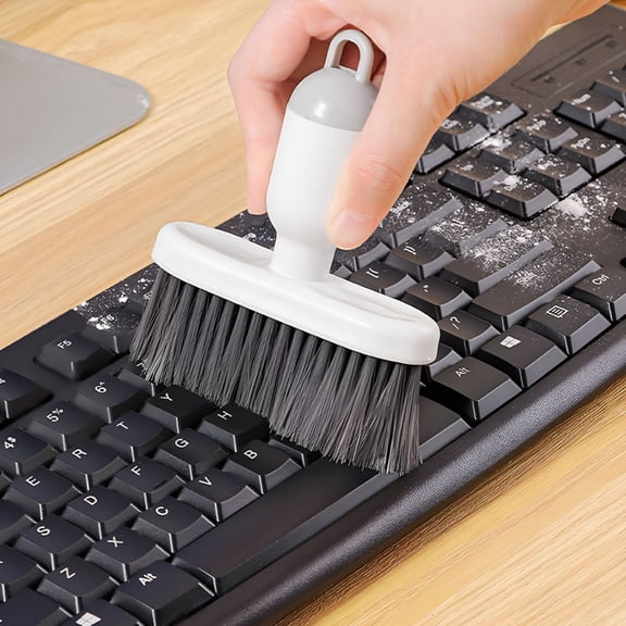 ACDANC Keyboard Cleaner Compressed Air Duster | Multifunction Electronic Cleaning Brush | Keyboard Cleaning Efficiency Soft Anti Static Brush for Records Electronics Keyboard