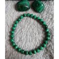 thumbnail image 3 of K-KED genuine malachite crystal healing 6mm or 8 mm or 10mm bead bracelet-8 mm, 3 of 6