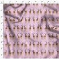 thumbnail image 4 of Soimoi Moss Georgette Fabric Deer Animal Print Sewing Fabric Yard 42 Inch Wide, 4 of 5