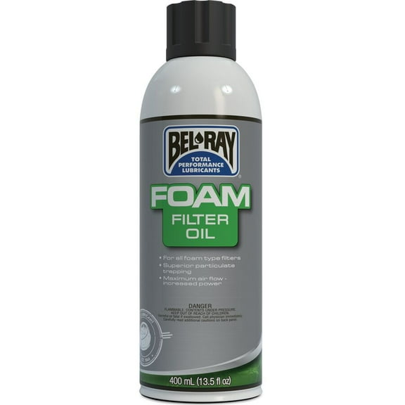 Bel-Ray  99200-A400W; Foam Filter Oil Waterproof Spray 400Ml