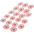 thumbnail image 2 of 20 Pcs Panneaux d'Avertissement Auto-Adhésifs, 2 of 8
