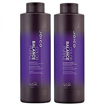 Joico - Joico Color Balance Purple Shampoo and Conditioner 33.8 oz Duo ...