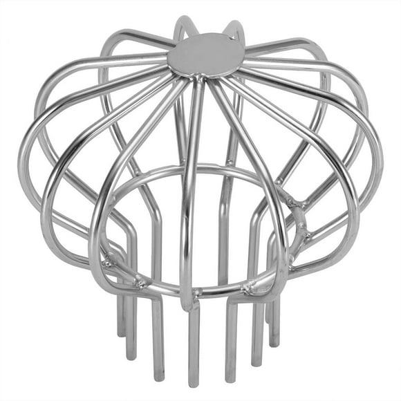 Stainless Steel Gutter Leaf Guard, Filter Strainer with Weather Resistance for Easy Installation and Outdoor Roof Drain Protection