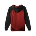 thumbnail image 2 of Ma Croix Men's Premium Raglan Pullover Hoodie Heavyweight, 2 of 2