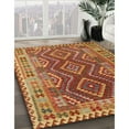 thumbnail image 3 of Ahgly Company Machine Washable Indoor Square Contemporary Gold Area Rugs, 8' Square, 3 of 7