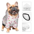 thumbnail image 3 of Balery Tulips Flowers Sudadera con Capucha para Perros Pequeños – Ropa para Mascotas, Disfraz para Perros y Gatos, Ideal para Fiestas y Cosplay-X-Small, 3 of 7