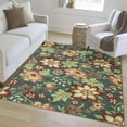 thumbnail image 2 of Mainstays Farmhouse Oversized Floral Teal Multicolor Indoor Area Rug, 7' x 10', 2 of 8
