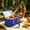 Blue, variant on Carrywell Not Made In China Insulated Reusable Shopping Bag And Delivery Bag For Hot And Cold Food Foldable Ther