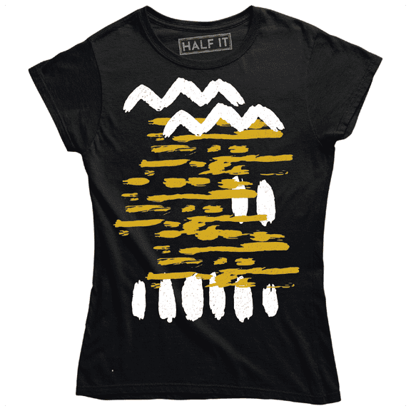 Beautiful Mountain Nature Abstract Design Art Women's T-Shirt