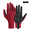 red, variant on Mosiee Breathable Cycling Gloves Long Finger Uv Protection Shock Absorption Pink L