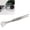 Straight Silver, variant on Riousery Stainless Steel Bonsai Root Rake with Tweezer 3 Prong Straight Handle Soil Loosening Tool (9.06 inches / 23 cm)