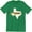 Green, variant on Home Texas Map Flag Texan Lone Star State Southern Pride USA Men's Tee