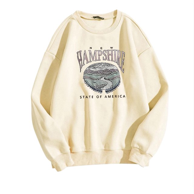 Gibobby Sudadera de mujer Sudadera de otoño para mujer suéter de Halloween(Beige,G)