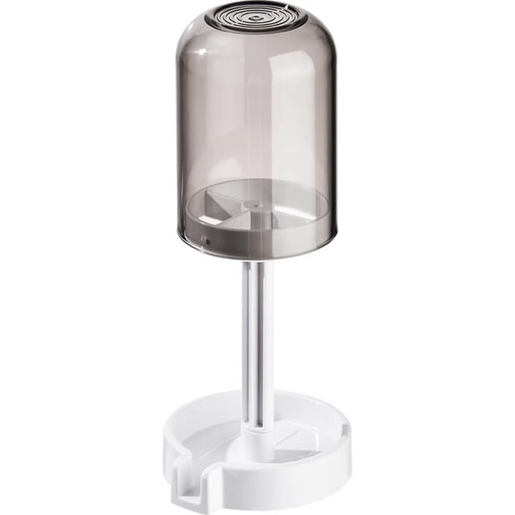 Toothbrush Holder with Cup, Adjustable Rack for Regular and Electric Toothbrushes, 22x9.8x8.8cm Household Bathroom Organizer