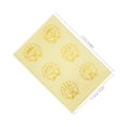 thumbnail image 2 of unbranded 36Ud Pegatinas De Para Certificados Con Dorado Y Aplicación Fácil, 2 of 6