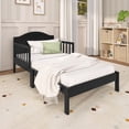 thumbnail image 6 of Dream On Me Sydney Toddler Bed with Black Finish and Safety Guard Rails, 6 of 8