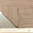 thumbnail image 2 of Polyester Plain Pleated Solid Color 52" Inch Stretch Poly Cotton Voile Fabric., 2 of 2