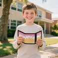 thumbnail image 7 of FUIALDOLG Ice Cream Waffle & Sprinkles Print Lightweight Trifold Card Wallet, Polyester Children's Wallet Portable Children's Money Wallets for Travel Sports, 7 of 7